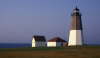 The lighthouse at Point Judith, Rhode Island