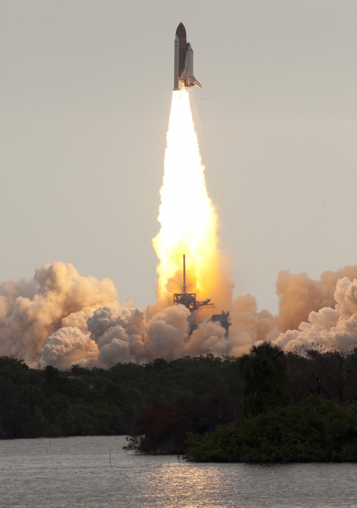 Launch of Endeavour on STS-134